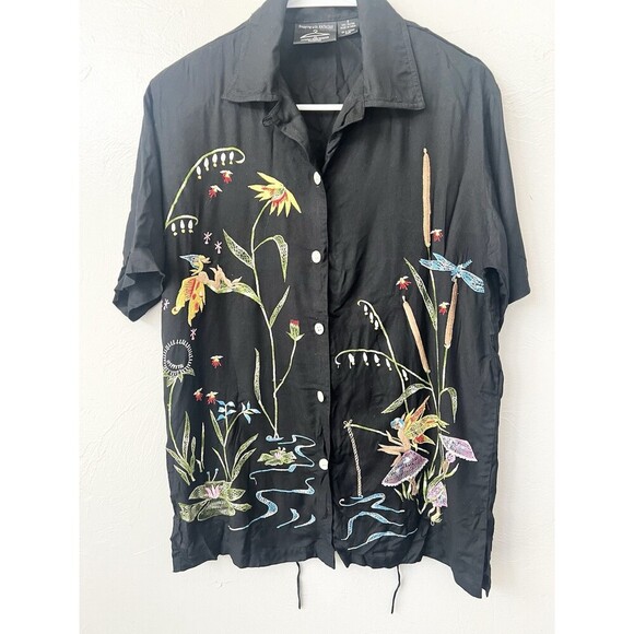 HSN Vintage Shopping With Anthony Mark Hankins Collection Fairy Y2K Tie Black S - Picture 1 of 8
